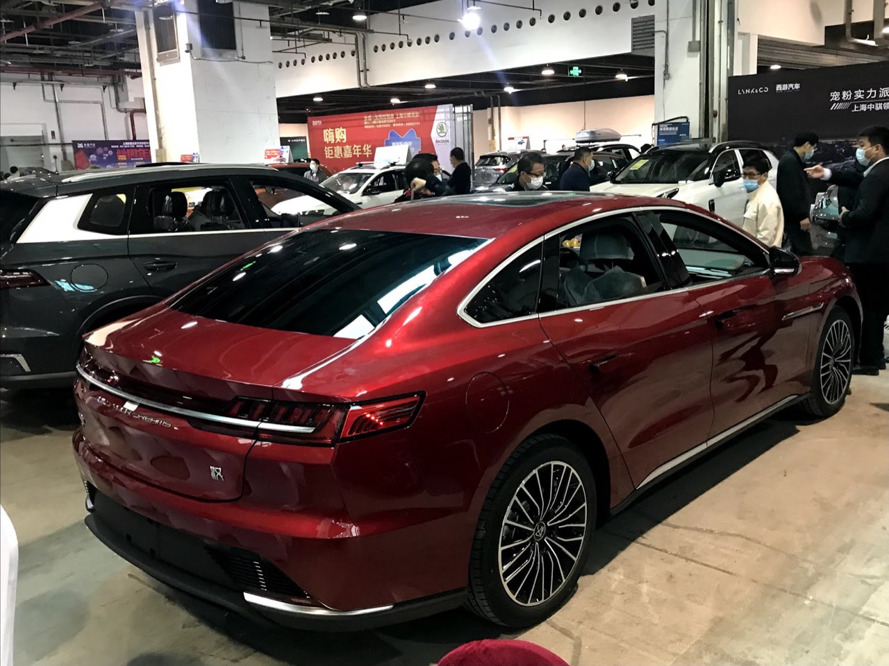 BYD Han EV — the nameplate family of the newly launched Da Han (Han L) flagship