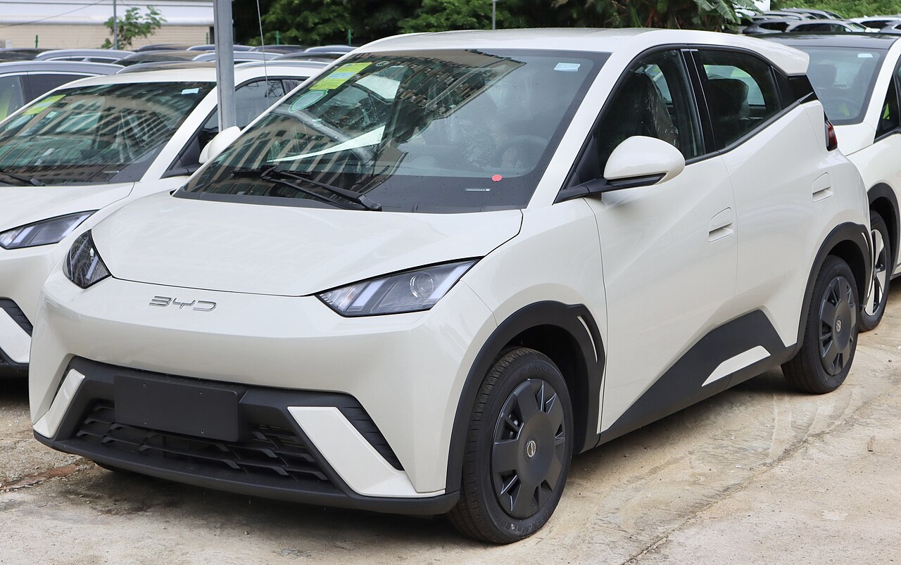 BYD Seagull electric hatchback