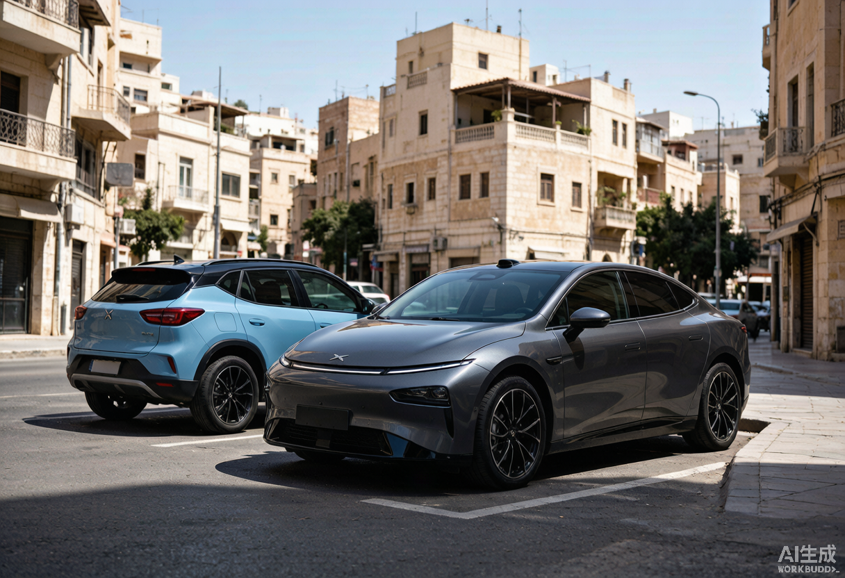 Chinese electric vehicles in Jordan