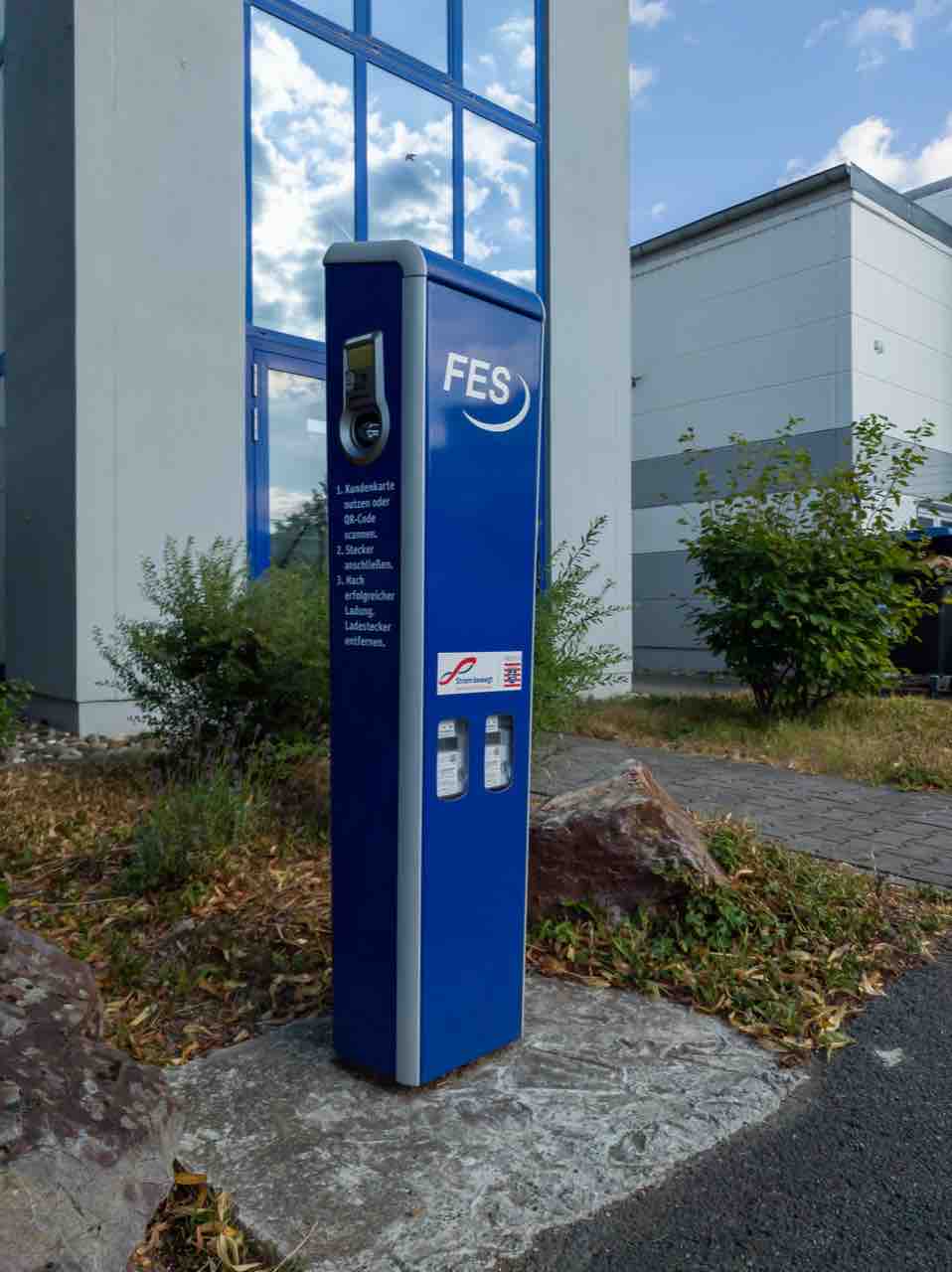 Public EV charging station