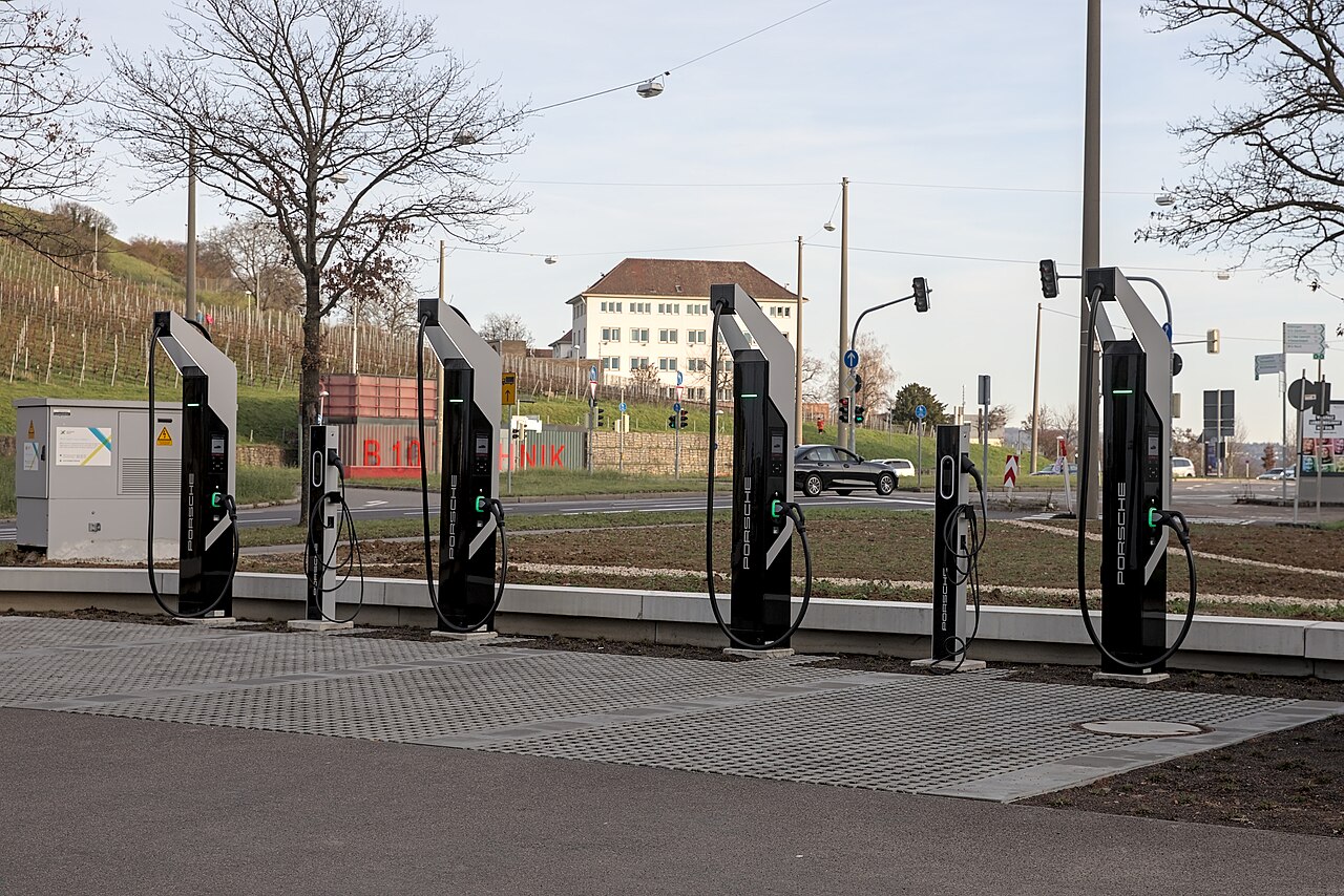Public EV charging stations