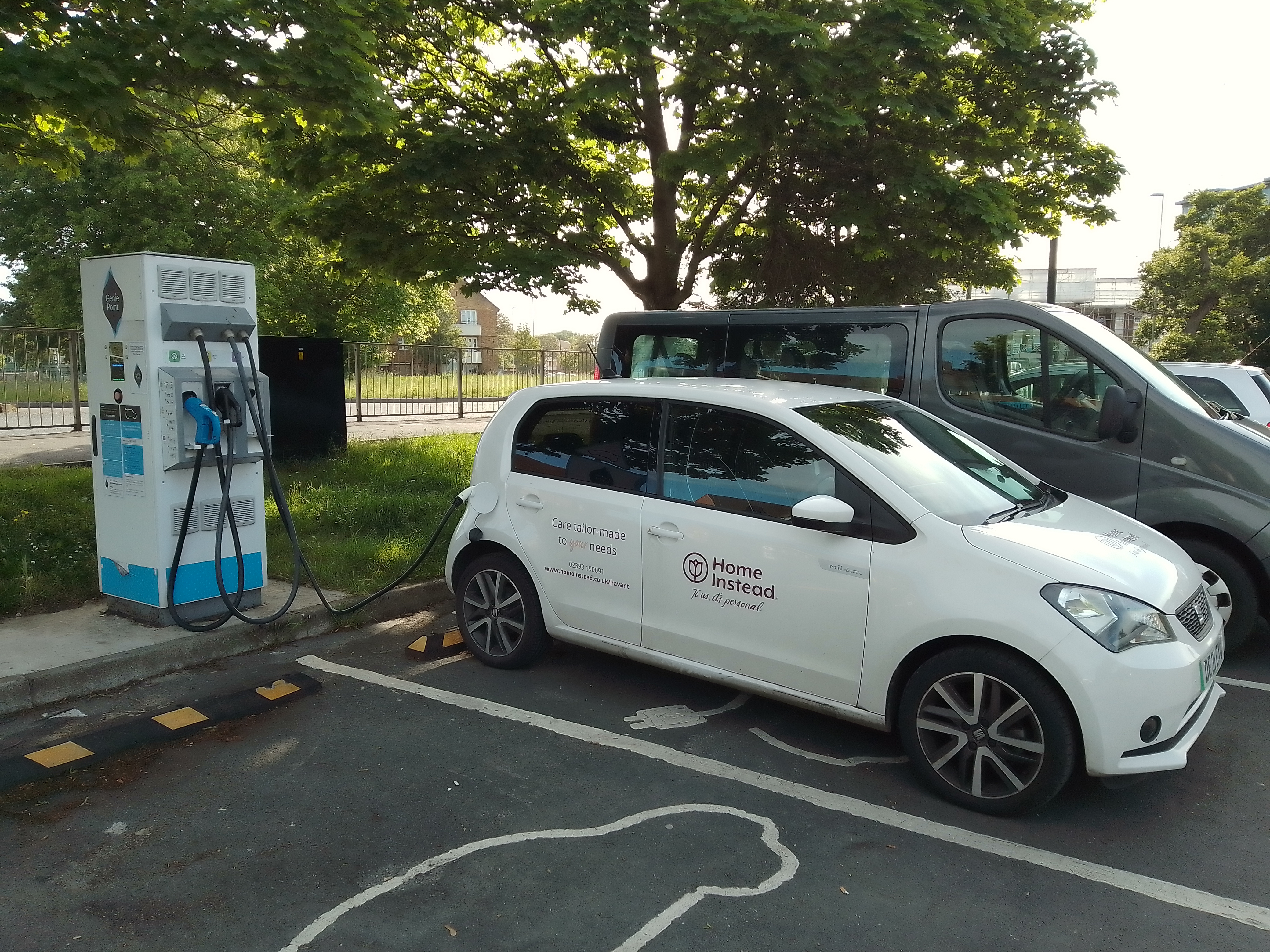 Home EV charging setup