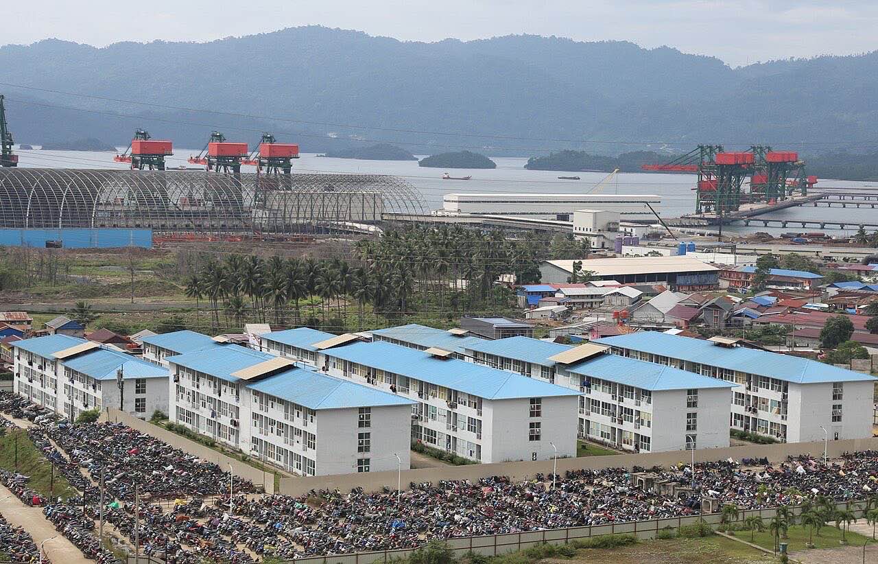Morowali Industrial Park, Central Sulawesi — the heart of Indonesia's nickel-to-battery supply chain
