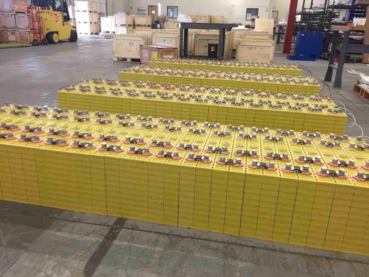 Lithium iron phosphate (LFP) battery cells
