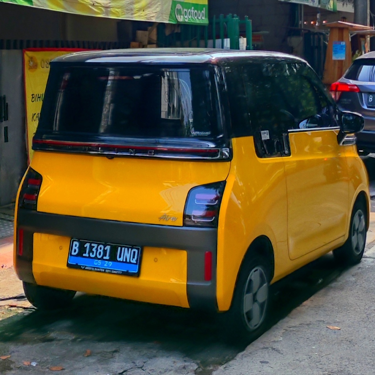 Wuling Air EV in Jakarta, Indonesia